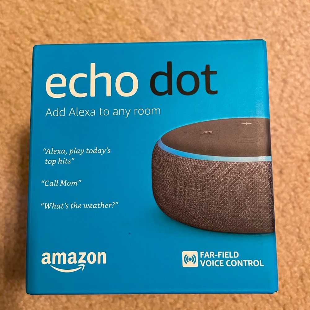 Echo Dot, Never Used